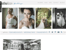 Tablet Screenshot of matthewblasseyweddings.com